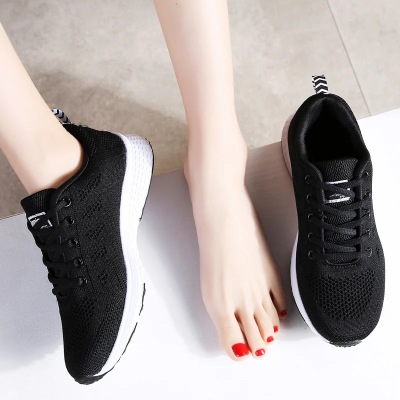 STQ/кроссовки Женская обувь на плоской подошве Сезон весна 2020 года Повседневные