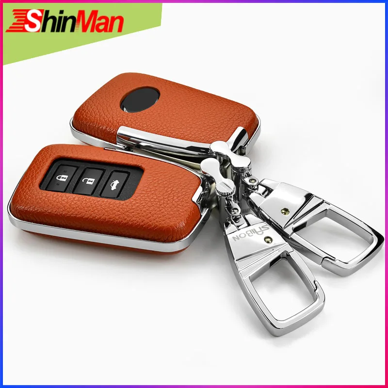 ShinMan Красная оболочка для автомобильного ключа Lexus RX ES NX E CT GS IS NS 23 чехол