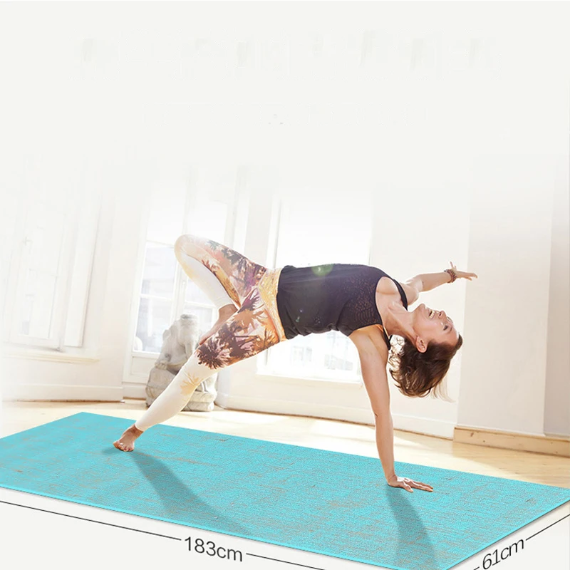 

183 X 61 X 0.5cm Yoga Mat Non Slip Carpet Environmental Gymnastics Mats Pilates Gym Sports Household Exercise Fitness Pads