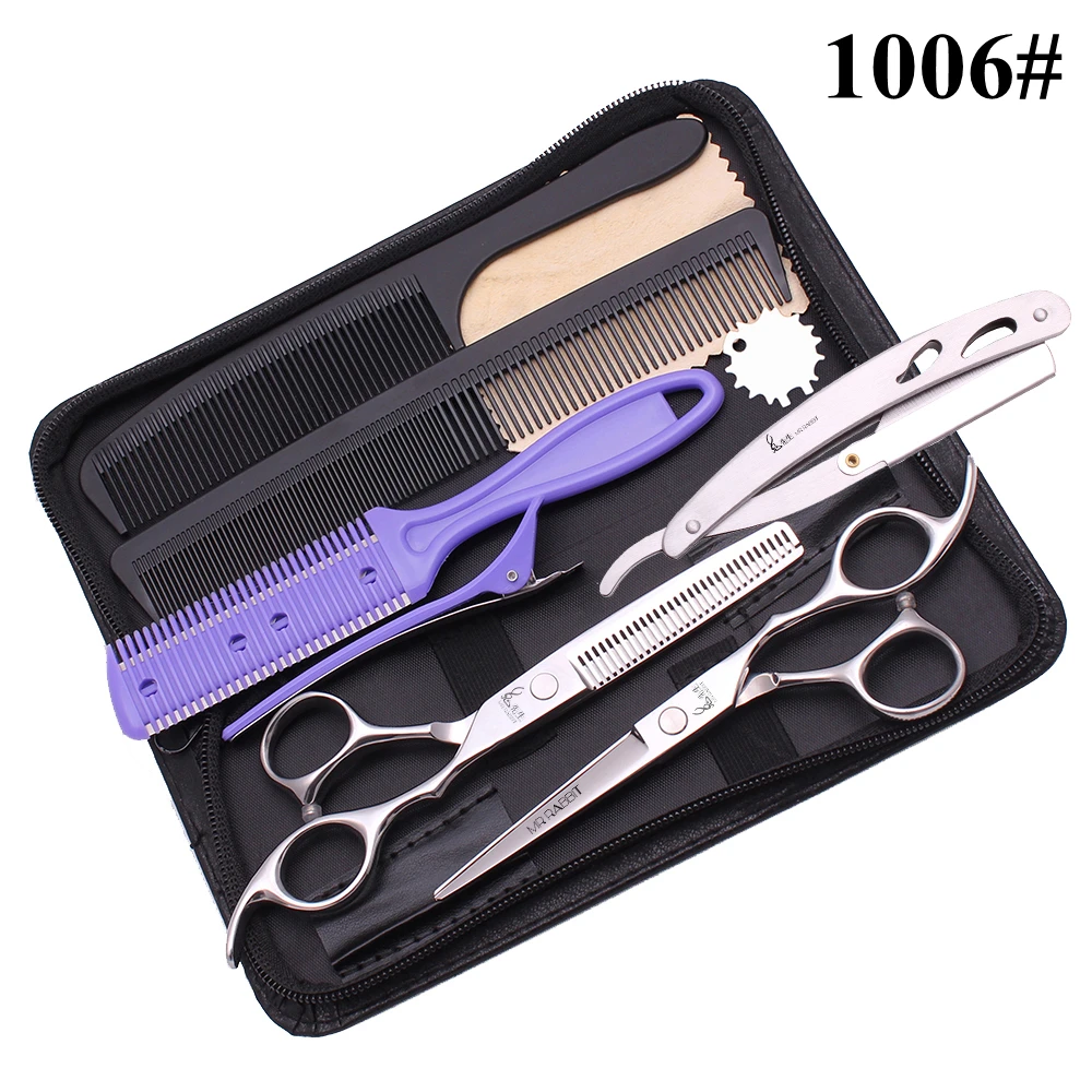 Ножницы для стрижки волос набор из нержавеющей стали 5 &quot16 см ножницы филировки