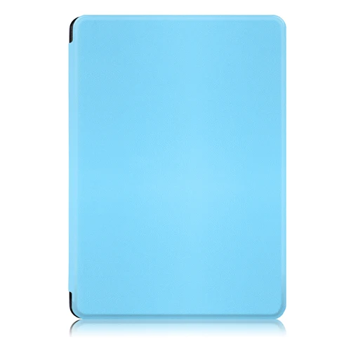 Принт из искусственной кожи чехол Флип-подставка для Kobo Aura Edition 2 6 ''читалка+ Защитная пленка+ стилус - Цвет: blue