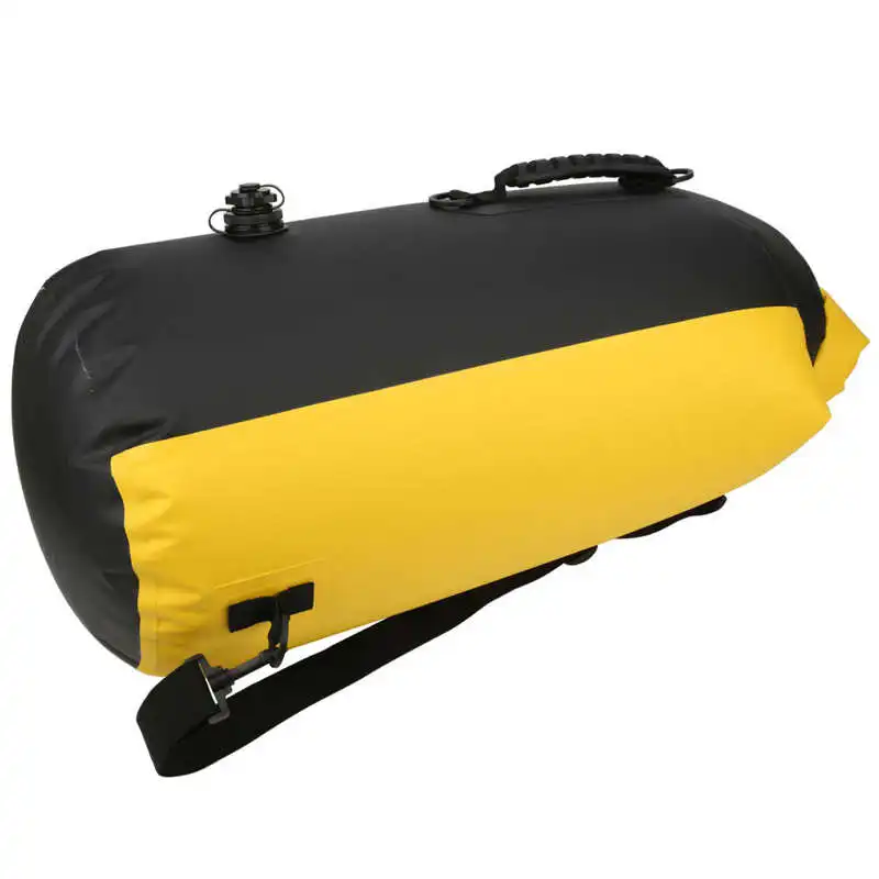 60L Outdoor Dry Bag Rafting Storage Dry Bag Inflatable Waterproof Backpack Diving Dry Backpack Waterproof Swimming Bags