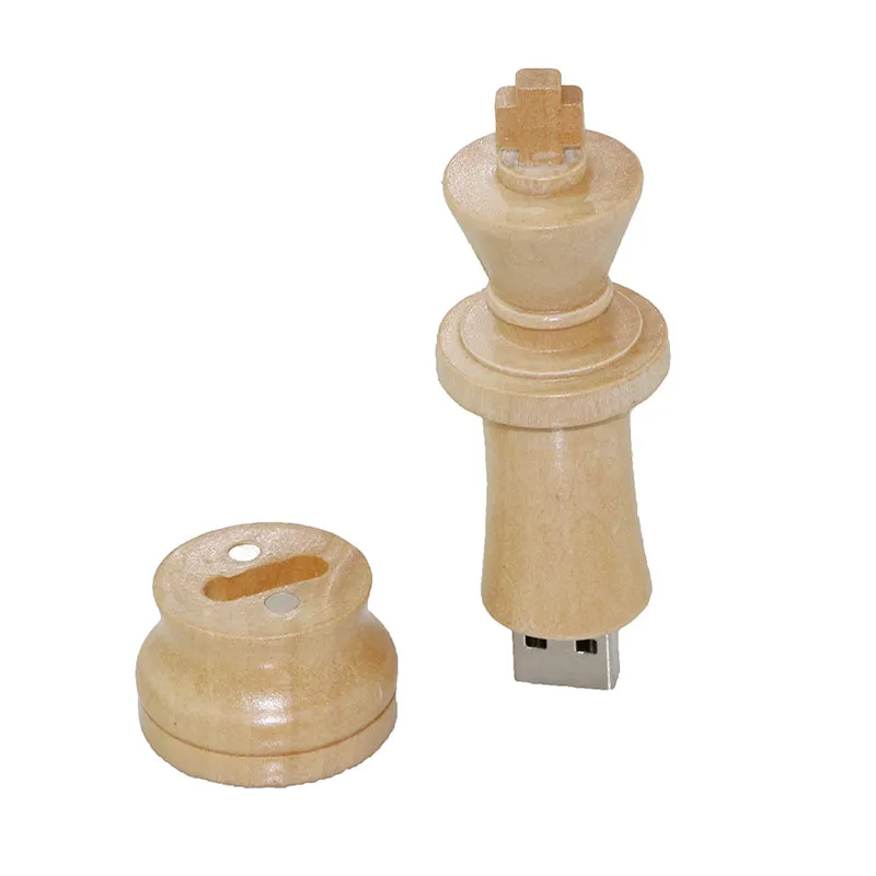 Деревянная шахматная доска Usb флэш накопители Высокое Скорость Memory Stick Кленовая
