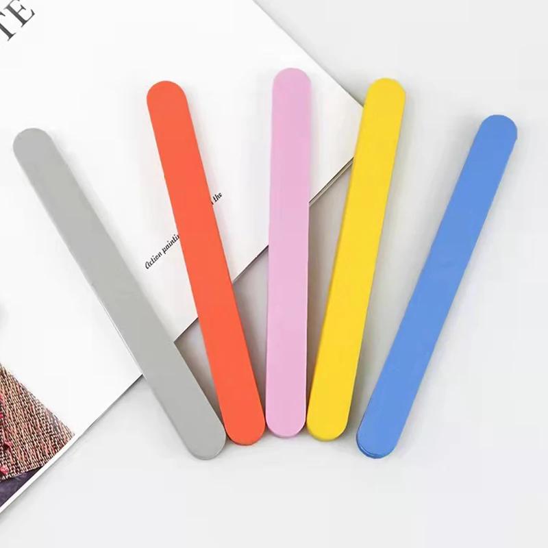 

1Pc 100/180 Grit Nail File Double Side Sanding Buffer Block Set For Gel Polish Manicure Tool Grit Sandpaper Nail Pedicure Tools