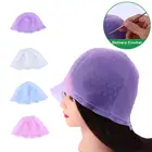 Многоразовая силиконовая окрашивающая шляпа для окрашивания волос, подсветки, мерцания, окрашивание волос, окрашивание волос, профессиональные инструменты для окрашивания