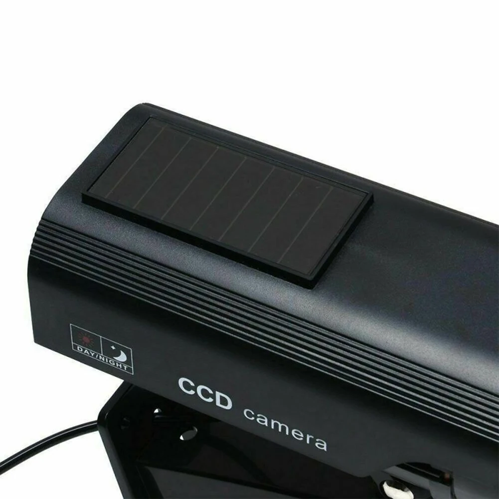 Муляж камеры видеонаблюдения на солнечной батарее водонепроницаемая уличная