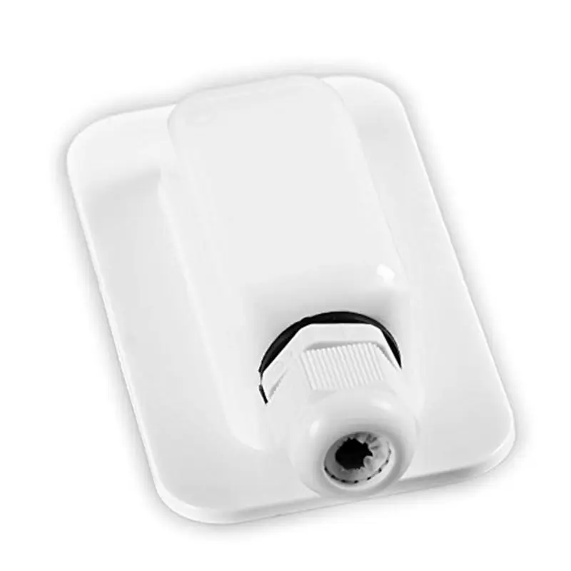 

X7AE ABS Solar RV Yacht Stand Roof Duct Cable Entry Round Junction Box White
