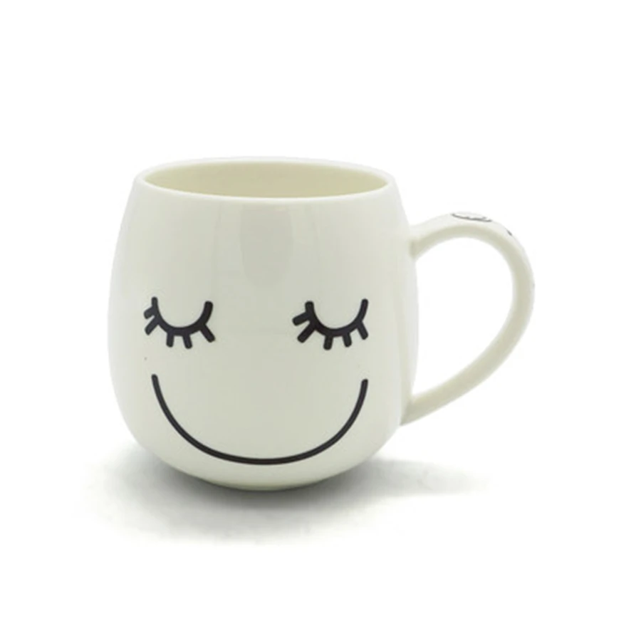 Смайлик Кофе чашки Керамика Высокое качество товары для рукоделия Fincan стакан