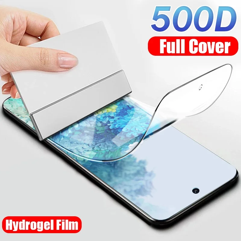 Гидрогелевая пленка для Samsung Galaxy S7 edge S10 S20 S9 Plus Ultra A50 A51 A70 A30S S10E | Мобильные телефоны