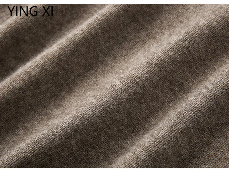 Женский свитер с высоким воротником пуловер длинным рукавом Осень-зима 2019 |