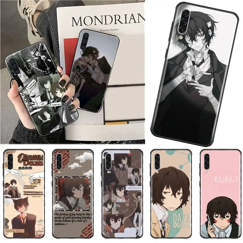 

Anime Bungou Stray Dogs Phone Case For Samsung A40 A50 A51 A71 A20E A20S S8 S9 S10 S20 Plus note 20 ultra 4G 5G