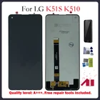 Оригинальный ЖК-дисплей 6,55 дюйма для LG K51S 2020 K510 LMK510EMW LM-K510EMW ЛМ-K510 кодирующий преобразователь сенсорного экрана в сборе + подарок