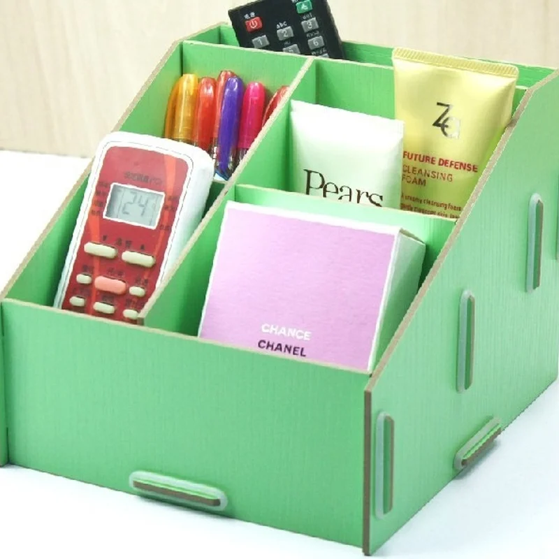 

Korean Desktop Large Wooden Bookshelf Drawer Storage Box Magazine Book Office File Rack File Organizer
