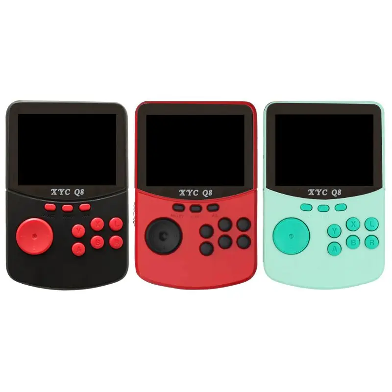 Новинка 2021 ретро портативная консоль для видеоигр NES/SNES/MAME/MD/GBA XYC Q8 аркадная