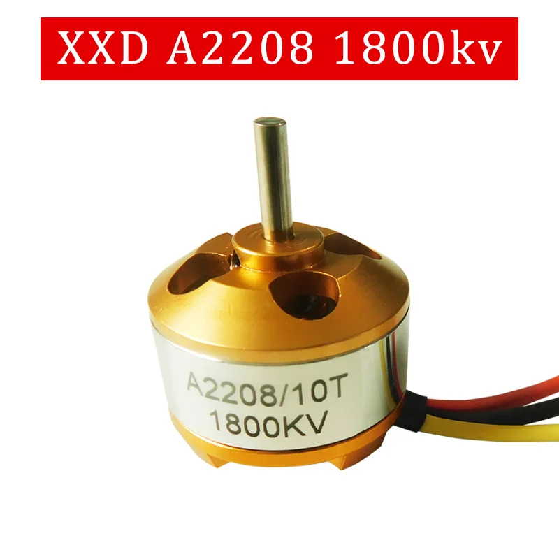 

1pcs XXD A2208 KV1100/KV1400/KV2600 Brushless DC Electric Motor for RC Airplanes/Boat/Vehicle Model