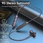 Магнитные беспроводные наушники Bluetooth 5,0, Спортивная стереогарнитура с шейным ободом, наушники-вкладыши, наушники с микрофоном для всех телефонов