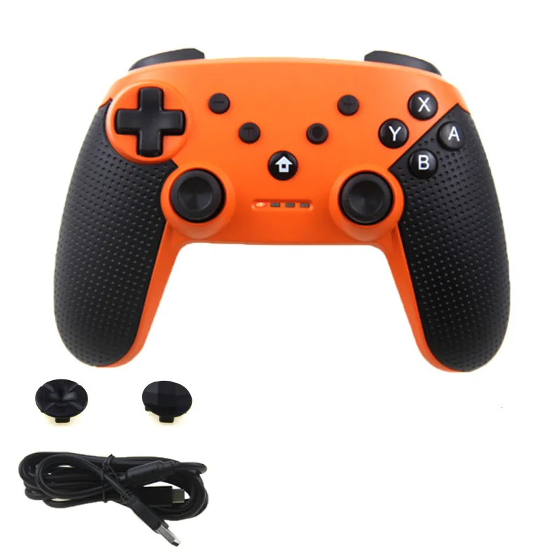 Orange 5028 Для Switch Pro Bluetooth беспроводной контроллер для NS Splatoon2 пульт дистанционного управления геймпадом для kingd Переключатель консоли джойстик - Цвет: Orange 5028