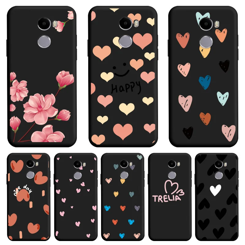 

Love Shape Soft TPU Shell For XIAOMI Redmi 4 4A 4X Prime Case Cute Fashion Personality Trend Shell For Xiaomi Redmi 4 Prime