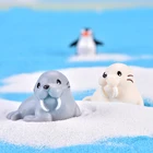 Пляжная Милая морская маленькая фигурка животного ZOCDOU, 1 шт., маленькая статуэтка, поделки, фигурка, орнамент, миниатюры, домашний декор сделай сам