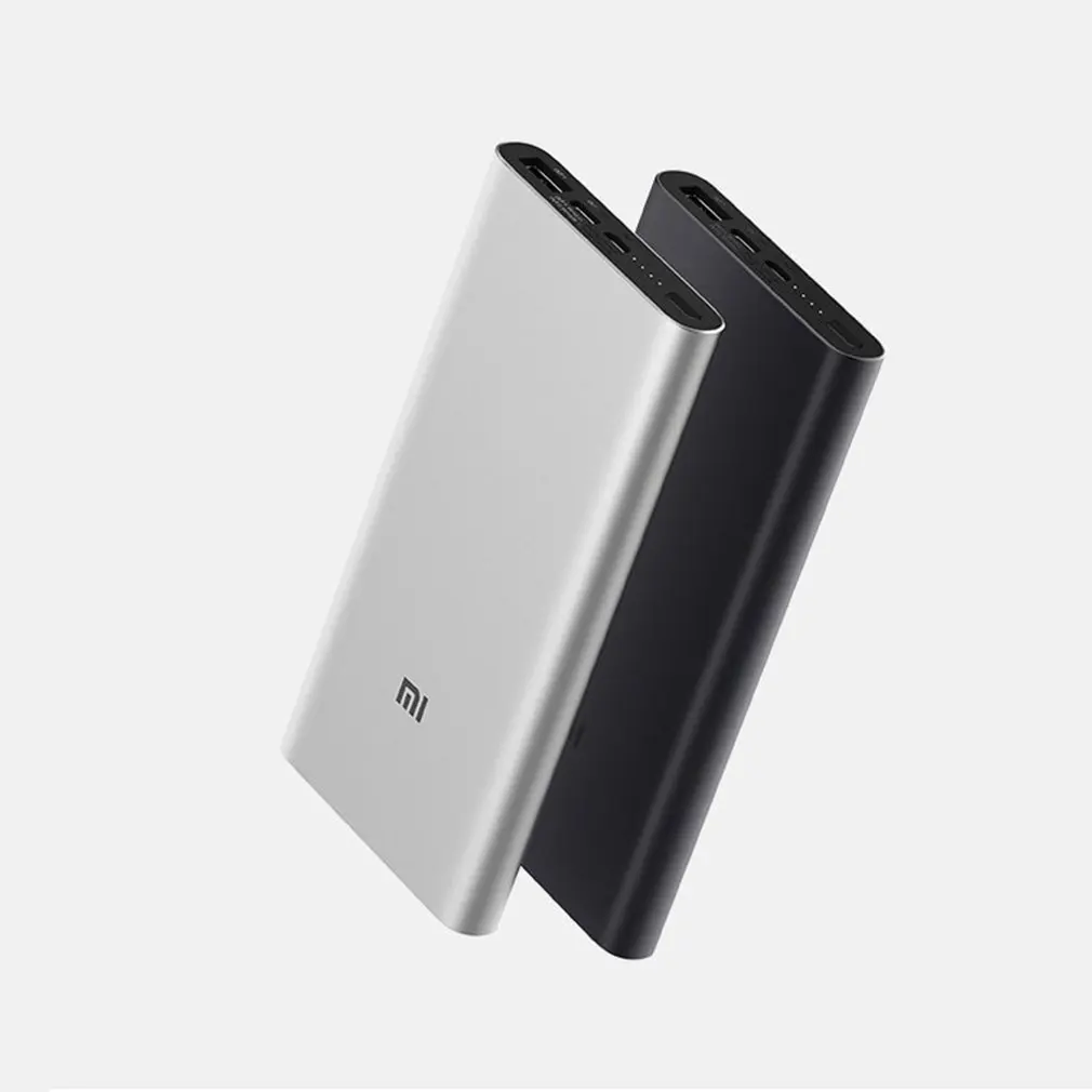 Оригинал Xiao mi power Bank 3 10000 мАч PLM12ZM usb type C QC3.0 Быстрая зарядка bank портативное
