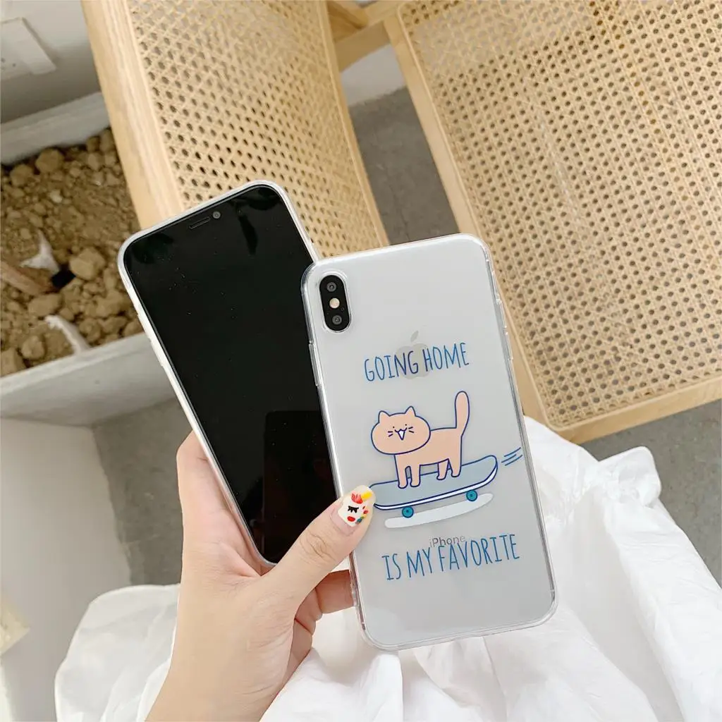 Чехол для iphone Xs MAX XR X 6 6s 7 8 plus из мягкого ТПУ|Бамперы| |