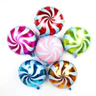 Новинка 18-дюймовые ветряная мельница леденец на палочкедевять слово круг леденец на палочке Форма Алюминий Фольга воздушный шарик на день рождения ребенка вечерние украшение шар