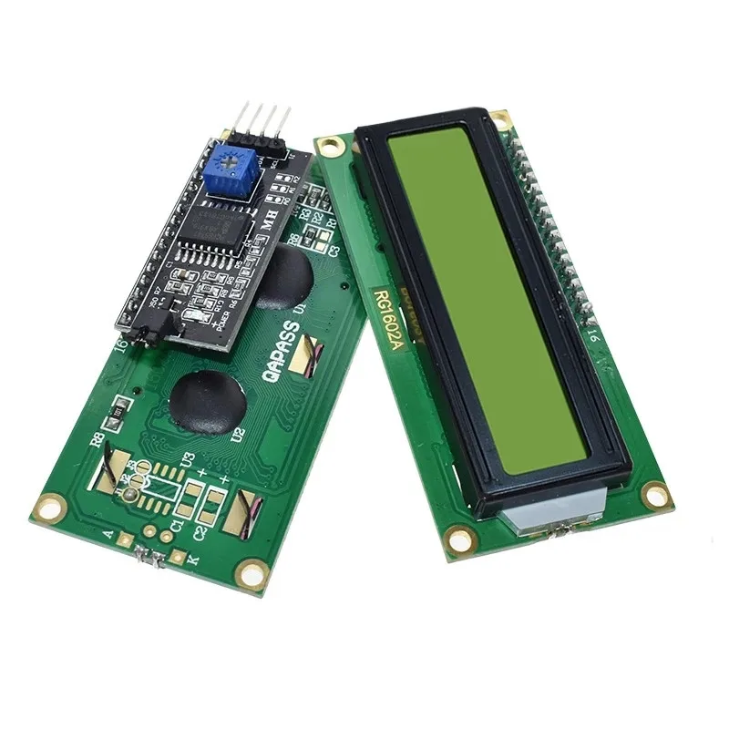 ЖК-экран 1602 дюйма модуль ЖКД синий IIC/I2C для arduino ЖК-дисплей UNO r3 mega2560 зеленый экран |