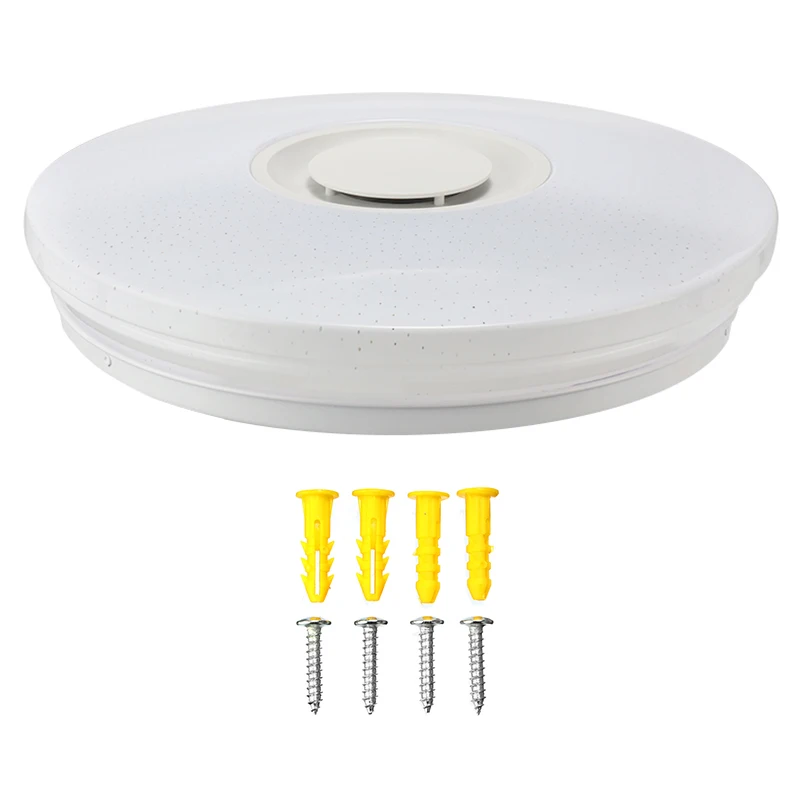 Светодиодный потолочный светильник беспроводной с Bluetooth-динамиком и пультом