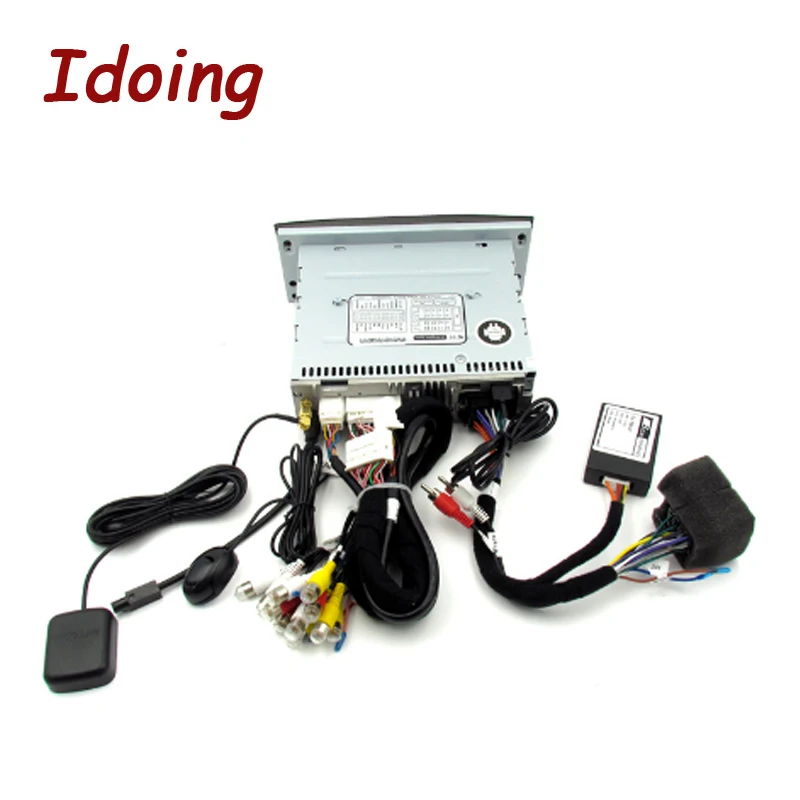 Автомагнитола Idoing с 7 дюймовым дисплеем восьмиядерным процессором ОЗУ 4 Гб ПЗУ 32