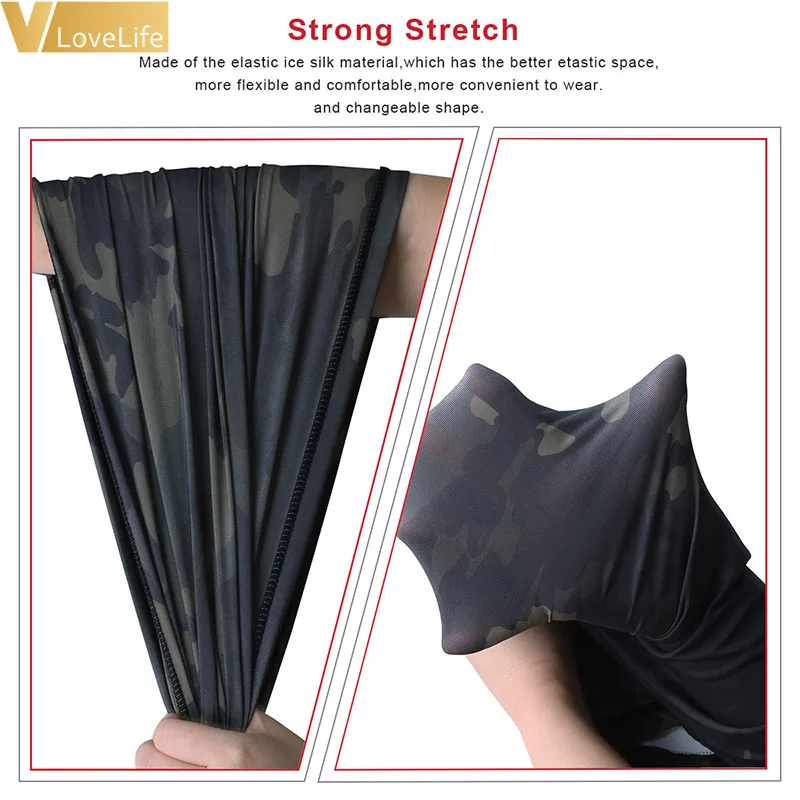 Защитный чехол для шеи пылезащитный женский и мужской шарф бандана анти-УФ пеших