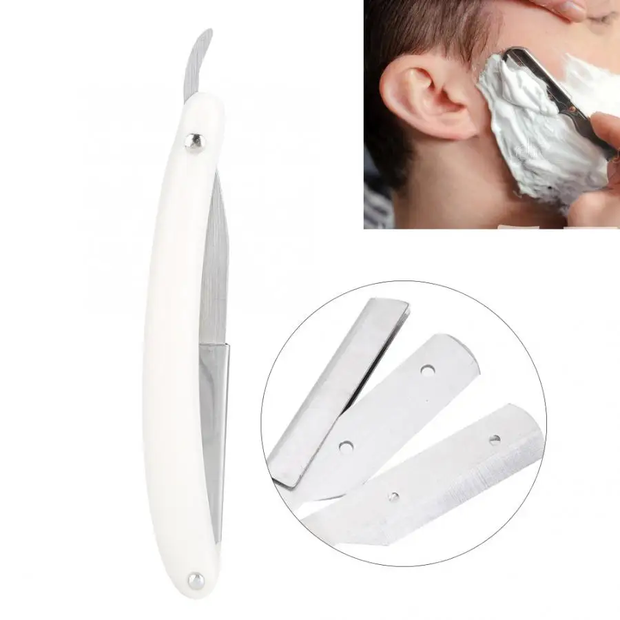 Прямая Бритва Парикмахерская ручная бритва Классическая старомодная для бороды