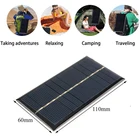 Солнечные батареи Sunydeal, высокоэффективные, для путешествий, кемпинга, для улицы, зарядное устройство с солнечной панелью, 1 Вт, 6 в, портативная, для дома, сделай сам, солнечная батарея