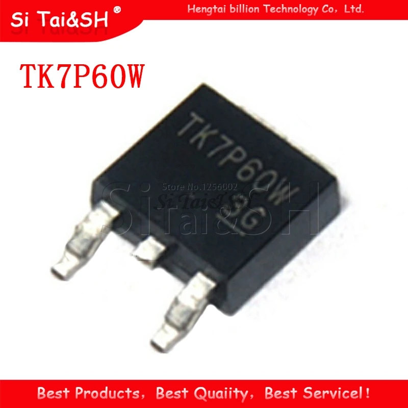 10 шт. TK7P60W 252 TK7P60 TO252 7P60 7P60W 600V 7A новый оригинальный|Интегральные схемы| |