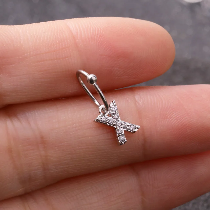 Серьги Sellsets для пирсинга Ювелирное Украшение прокола ноздрей цвет золото