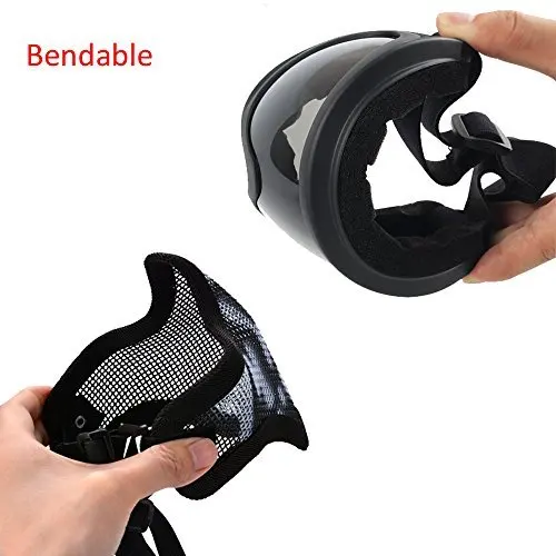 Спортивная защита вечерние ринки охоты страйкбол половина лица стальная