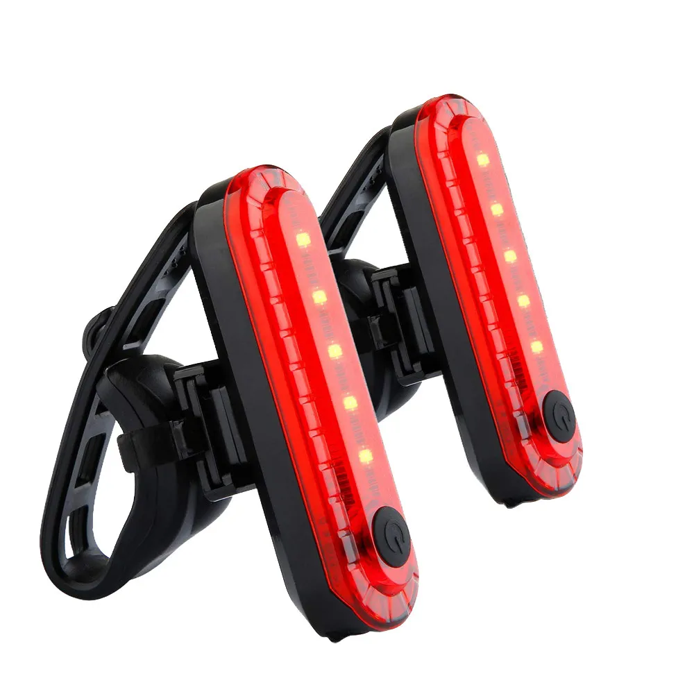 

Bike Light Waterproof Rear Tail Light LED USB Rechargeable Mountain Bike Cycling Light Taillamp Safety Warning Light