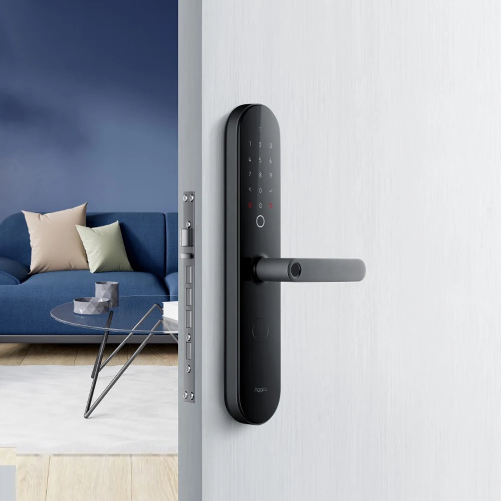 Умный дверной замок Aqara N100 с защитой от отпечатков пальцев Bluetooth разблокировка