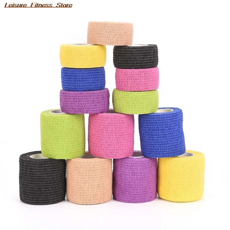 

Great 2 Pcs/set Self Adhesive Ankle Finger Muscles Care Non-woven Fabrics Wrist Support Medical Bandage