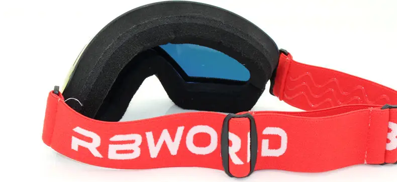 Лыжные очки, двухслойные, незапотевающие, цвет светильник ассортименте от AliExpress WW