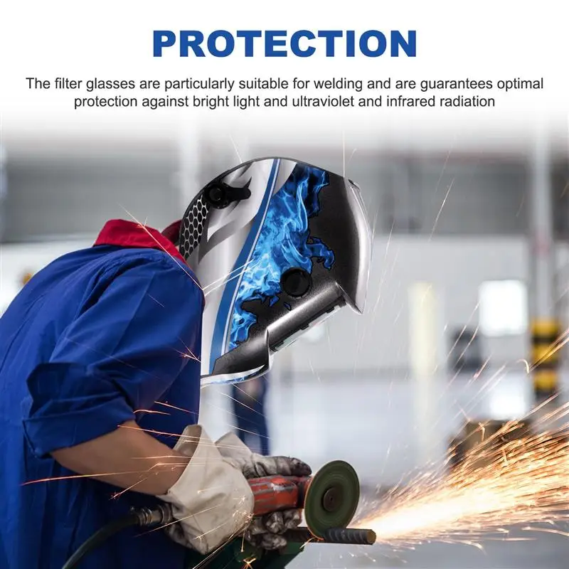 Сварочная маска на солнечной батарее автоматический шлем для сварки очки с