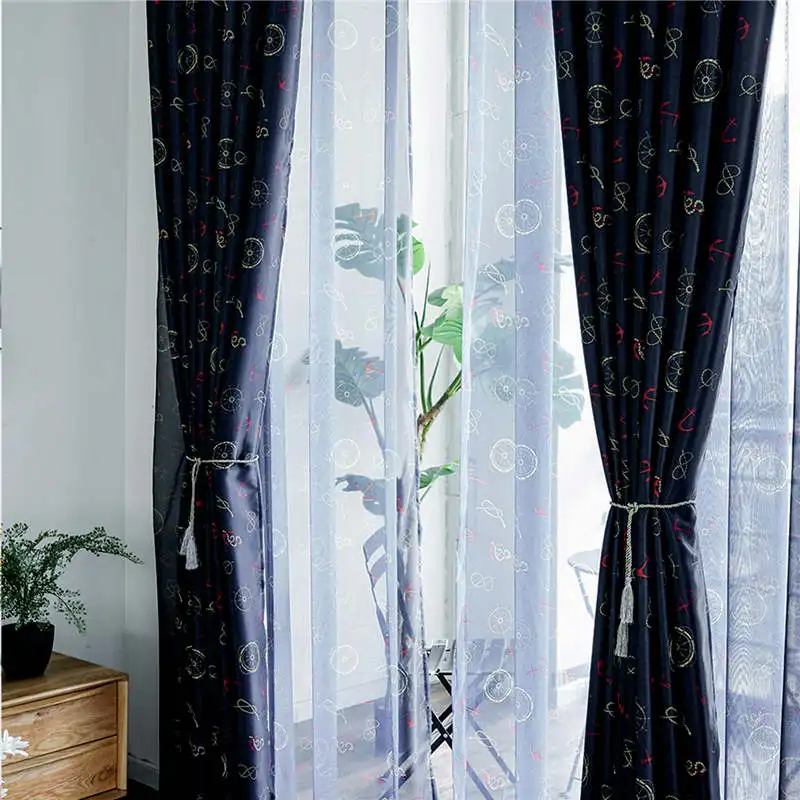 Затемняющие шторы YokiSTG с мультяшным рисунком для гостиной детской спальни