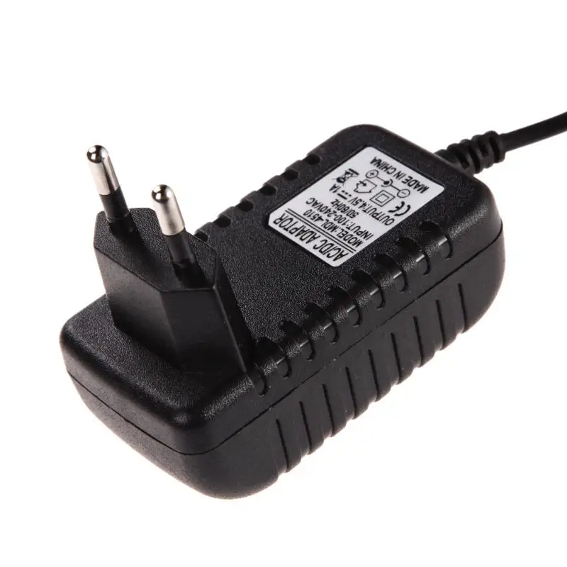 

AC 100-240V Converter Adapter DC 5.5 x 2.5MM 4.5V 1A 1000mA Charger EU Plug