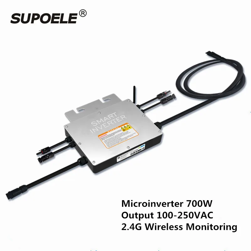 Водонепроницаемый микроинвертор IP65 400 Вт 450 500 600 700 с солнечной сеткой|Инверторы и
