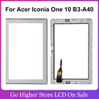 Сенсорный экран AAA для Acer Iconia One 10, B3-A40 дюйма, сенсорный экран, дигитайзер, панель, переднее стекло, датчик объектива, Бесплатные инструменты