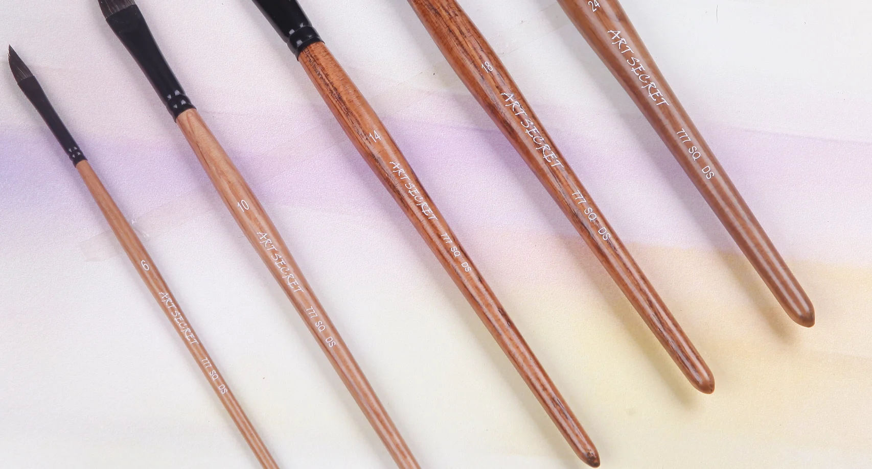 Кисти ArtSecret для рисования акварелью высококлассные кисти лайнера из дуба с