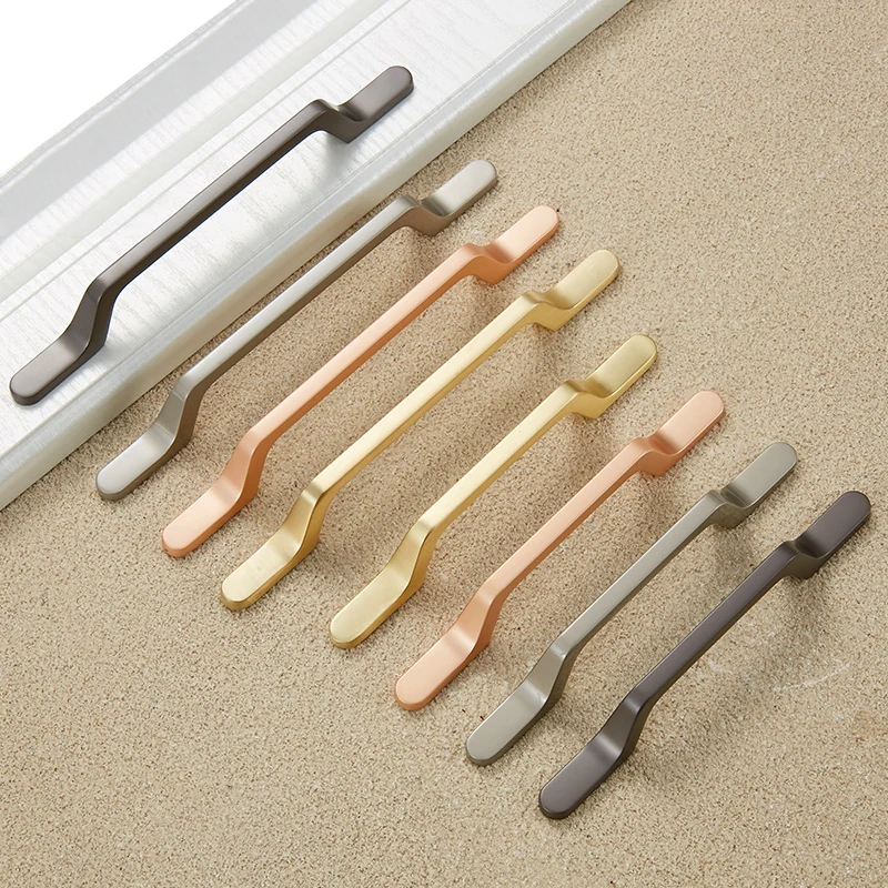 Твердый цинковый сплав жемчужно серая золотая для шкафа ручки мебельные ящиков