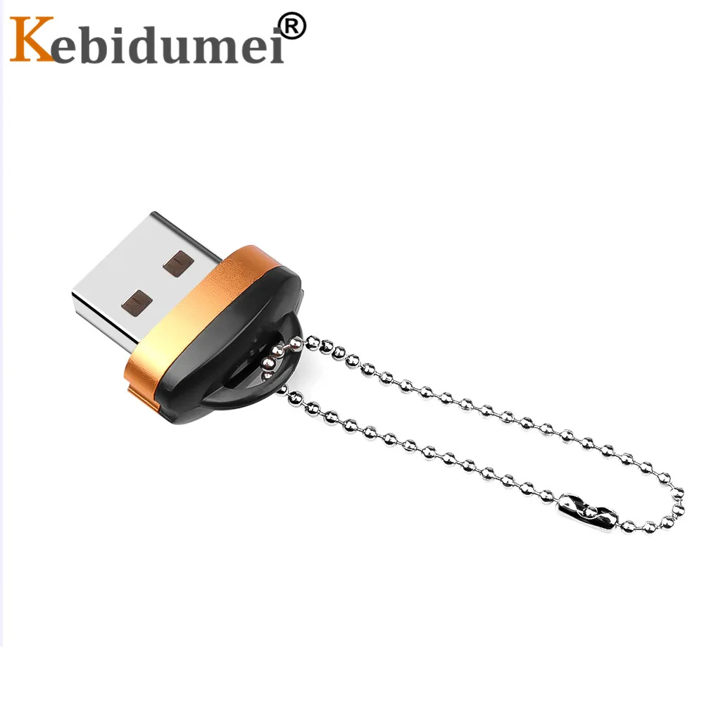 Кардридер Kebidumei Mini USB 2 0 Micro SD TF OTG адаптер для ПК ноутбука пластиковой камеры