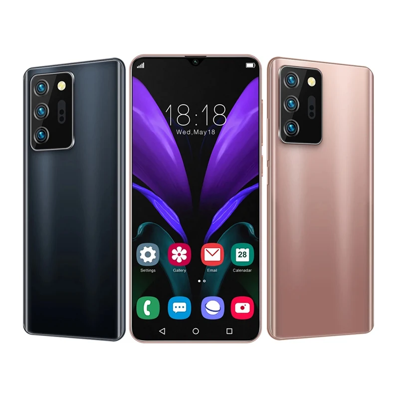 

Note21U 6.6Inch 8GB 256GB Smartphones 18MP+48MP Android 10 5000mAh Ten Core Really 5G Dual SIM Global Version Telefon