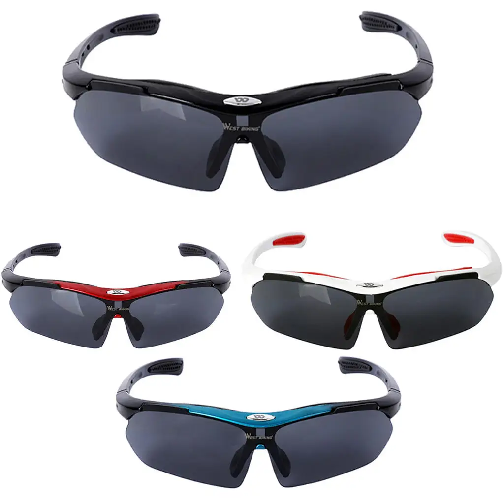 

Cycling Glasses Sports Fishing UV400 Sunglasses Goggles with Case for Motorcycle Riding Fishing