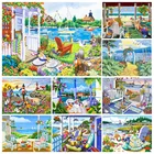 5D алмазная живопись, искусственный сад, разразразы, Набор для вышивки крестиком, украшение для дома сделай сам